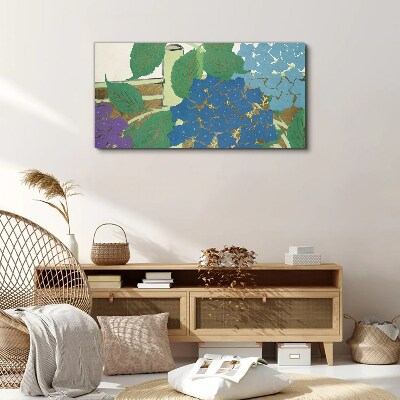 Obraz Canvas Kwiatowe kompozycje w pastelowych barwach