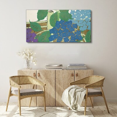 Obraz Canvas Kwiatowe kompozycje w pastelowych barwach