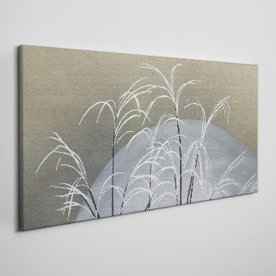 Obraz Canvas Abstrakcja Rośliny Śnieg