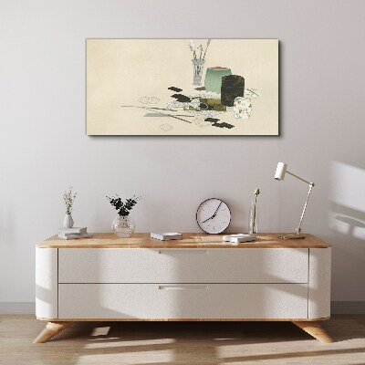 Obraz Canvas Minimalistyczna kompozycja z ceramiką