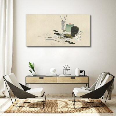 Obraz Canvas Minimalistyczna kompozycja z ceramiką