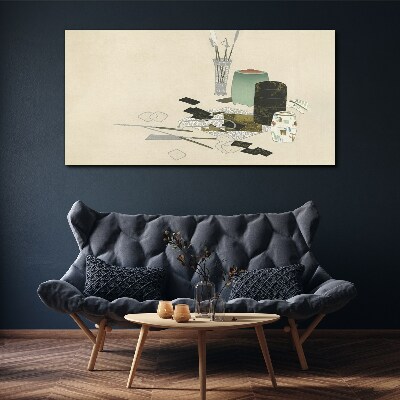 Obraz Canvas Minimalistyczna kompozycja z ceramiką