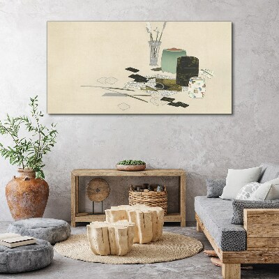 Obraz Canvas Minimalistyczna kompozycja z ceramiką