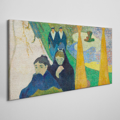 Obraz Canvas Smutek i refleksja w krajobrazie
