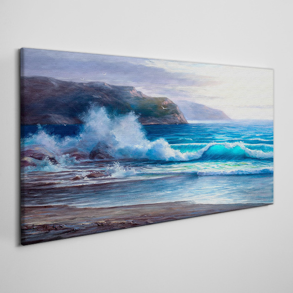 Obraz Canvas „Spokojne fale oceanu”