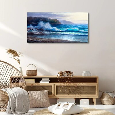 Obraz Canvas „Spokojne fale oceanu”