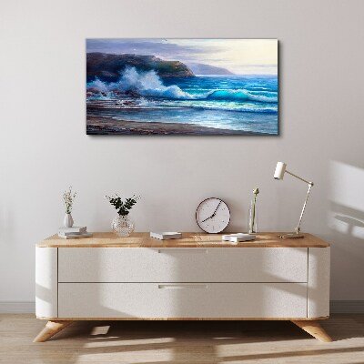 Obraz Canvas „Spokojne fale oceanu”