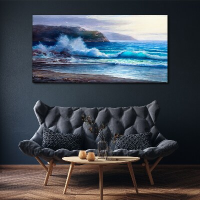 Obraz Canvas „Spokojne fale oceanu”
