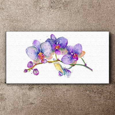 Obraz Canvas Kwiatowe piękno orchidei