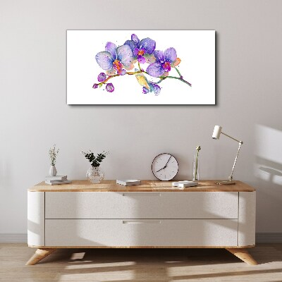 Obraz Canvas Kwiatowe piękno orchidei