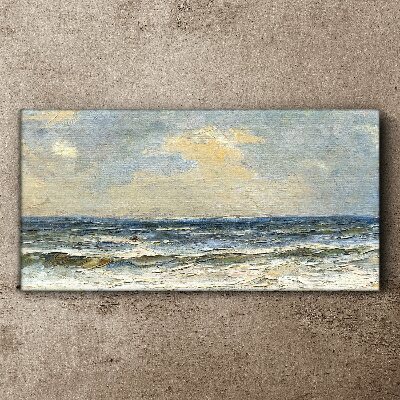 Obraz Canvas morze fale niebo