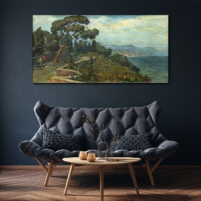 Obraz Canvas malarstwo drzewa przyroda