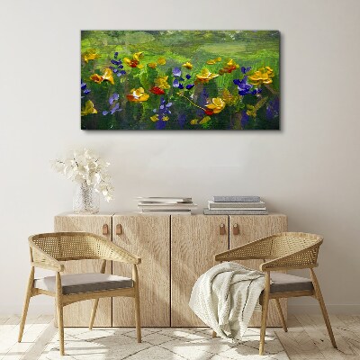 Obraz na Płótnie malarstwo kwiaty