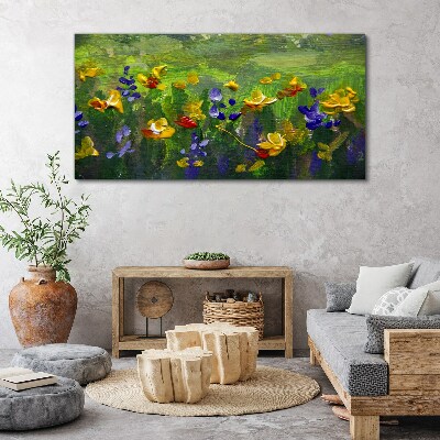 Obraz na Płótnie malarstwo kwiaty