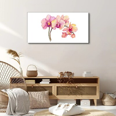 Obraz Canvas Kwiatowe piękno orchidei