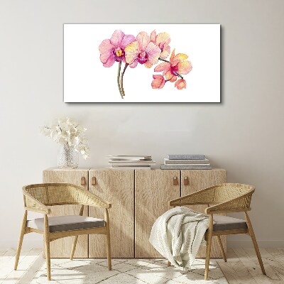 Obraz Canvas Kwiatowe piękno orchidei