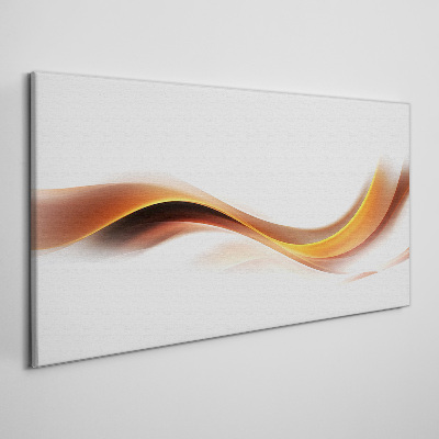 Obraz Canvas Fale ciepłych tonów