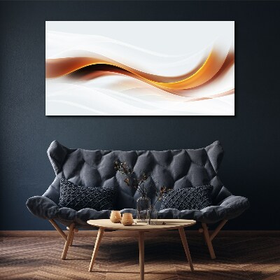 Obraz Canvas Fale ciepłych tonów