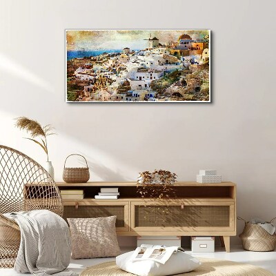 Obraz Canvas Miasto morze pejzaż miejski