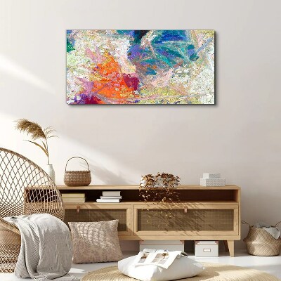 Obraz Canvas Kolorowa abstrakcja w ruchu