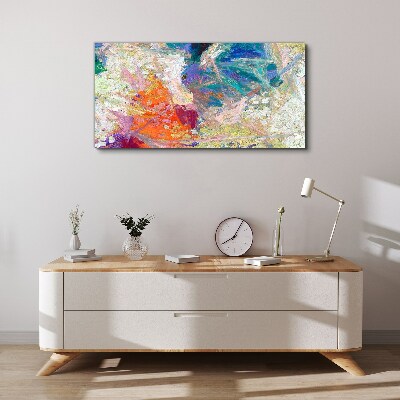 Obraz Canvas Kolorowa abstrakcja w ruchu