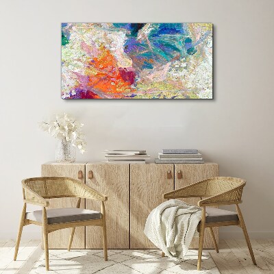 Obraz Canvas Kolorowa abstrakcja w ruchu