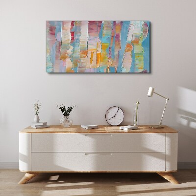 Obraz Canvas Kolorowe pasy abstrakcyjne