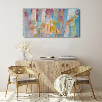 Obraz Canvas Kolorowe pasy abstrakcyjne