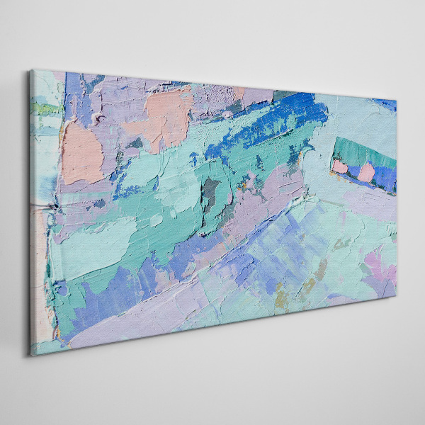 Obraz Canvas Abstrakcyjne pejzaże w pastelowych kolorach