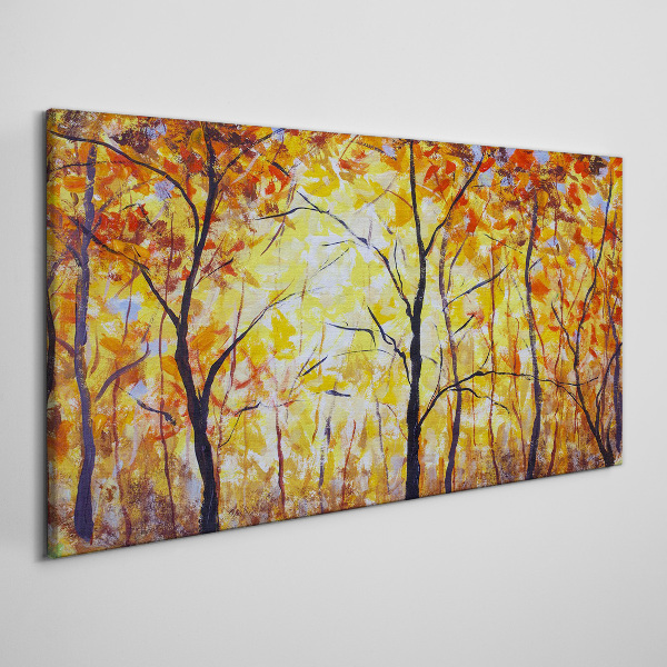 Obraz Canvas Złota jesień w lesie