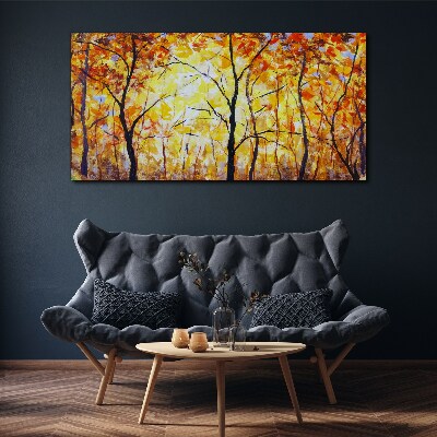 Obraz Canvas Złota jesień w lesie