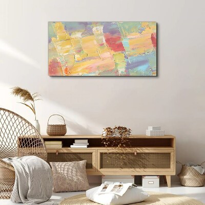 Obraz Canvas Pastelowe abstrakcje w ruchu