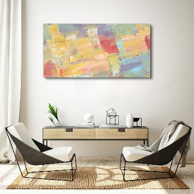 Obraz Canvas Pastelowe abstrakcje w ruchu