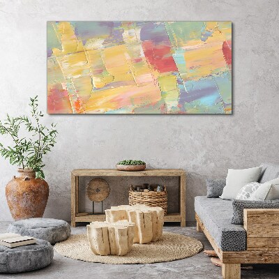 Obraz Canvas Pastelowe abstrakcje w ruchu