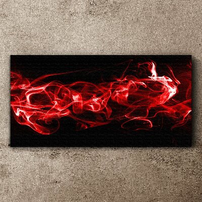 Obraz Canvas Tańczące czerwone smugi