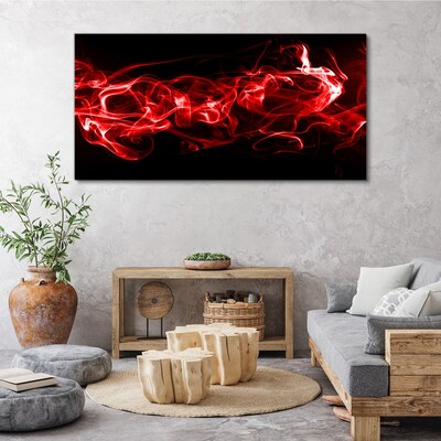 Obraz Canvas Tańczące czerwone smugi