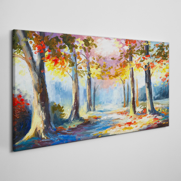 Obraz Canvas Jesienna aleja