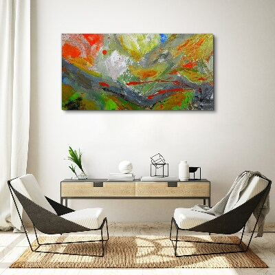 Obraz Canvas Dynamiczna eksplozja kolorów
