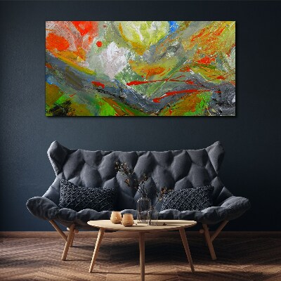 Obraz Canvas Dynamiczna eksplozja kolorów