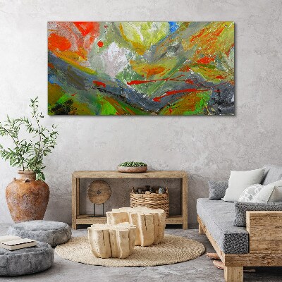 Obraz Canvas Dynamiczna eksplozja kolorów