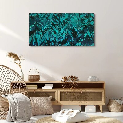 Obraz Canvas Turkusowe wiry abstrakcji