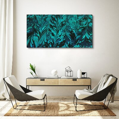Obraz Canvas Turkusowe wiry abstrakcji