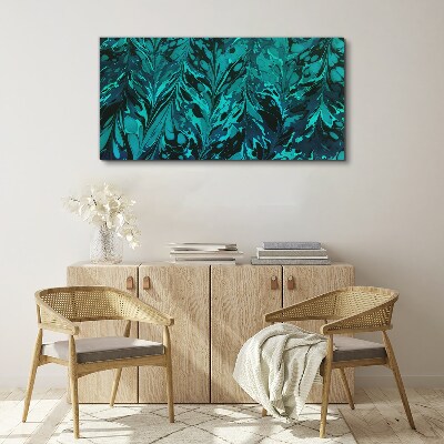 Obraz Canvas Turkusowe wiry abstrakcji