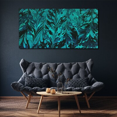 Obraz Canvas Turkusowe wiry abstrakcji