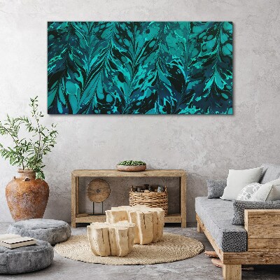 Obraz Canvas Turkusowe wiry abstrakcji