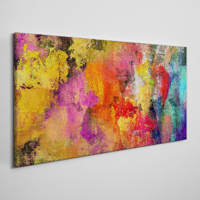 Obraz Canvas Kolorowy chaos abstrakcji