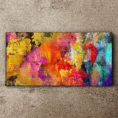 Obraz Canvas Kolorowy chaos abstrakcji