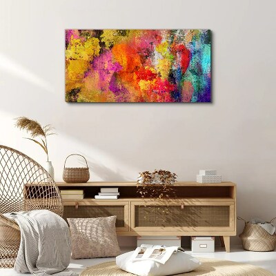 Obraz Canvas Kolorowy chaos abstrakcji