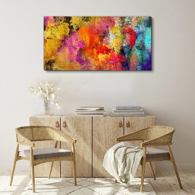 Obraz Canvas Kolorowy chaos abstrakcji