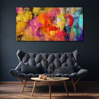 Obraz Canvas Kolorowy chaos abstrakcji
